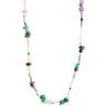 Pilgrim Force Silver Multi Bead Necklace
