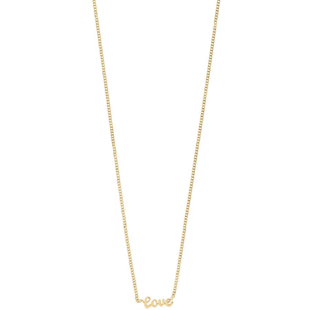 Pilgrim Gold Love Pendant Necklace