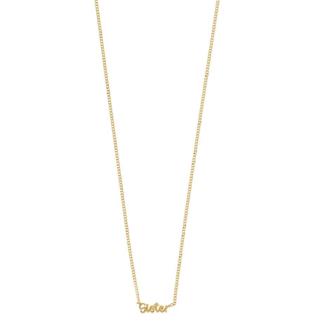 Pilgrim Gold Sister Pendant Necklace