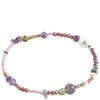 Pilgrim Indiana Bead Bracelet - Purple