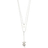Pilgrim Jolene Crystal Silver Dainty Necklace
