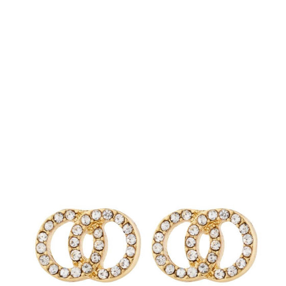 pilgrim-jolina-gold-entwined-circles-small-stud-earrings-clear