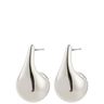 pilgrim-juniper-silver-long-drop-dome-half-hoop-earrings_1