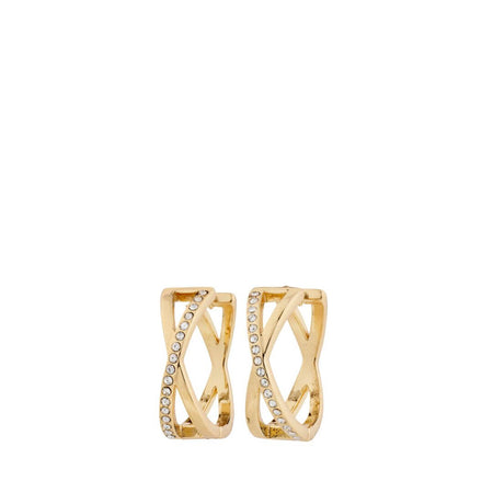 Pilgrim Kira Gold Hoop Earrings