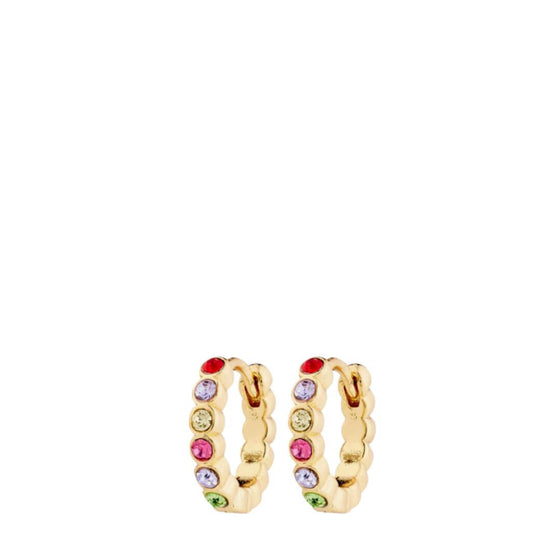 pilgrim-kleopratra-gold-tiny-hoop-earrings-multi