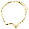 Pilgrim Moon Gold Collar Necklace