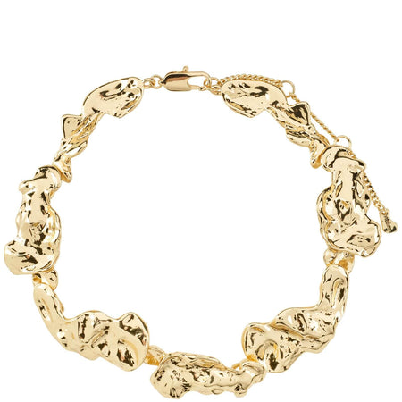 Pilgrim Pulse Gold Statement Necklace