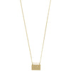 Pilgrim Pulse Pendant Gold Necklace