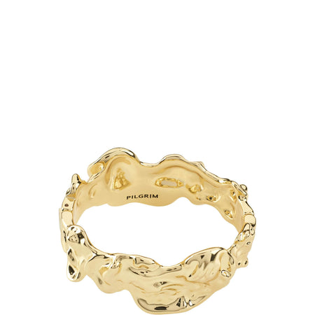 Pilgrim Pulse Statement Gold Bangle