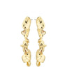 Pilgrim Pulse Statement Gold Earrings