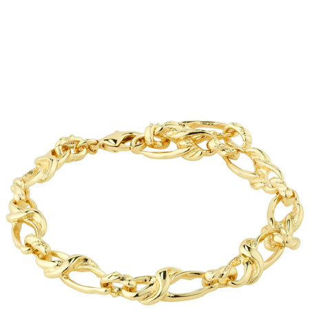 Pilgrim Rani Gold Twist Link Bracelet
