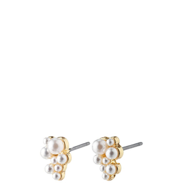 Pilgrim Relando Gold Pearl Stud Earrings