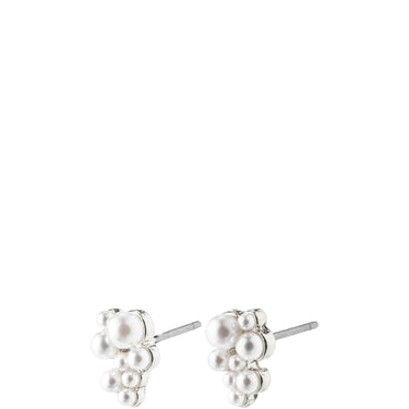 Pilgrim Relando Silver Pearl Stud Earrings