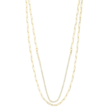 Pilgrim Rowan 2-in-1 Gold Layered Necklace