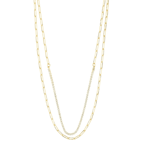 Pilgrim Rowan 2-in-1 Gold Layered Necklace