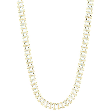 Pilgrim Rue Gold Crystal Necklace