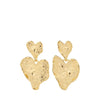 pilgrim-ryan-gold-large-hammered-heart-earrings