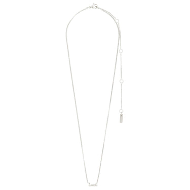Pilgrim Silver Luck Pendant Necklace