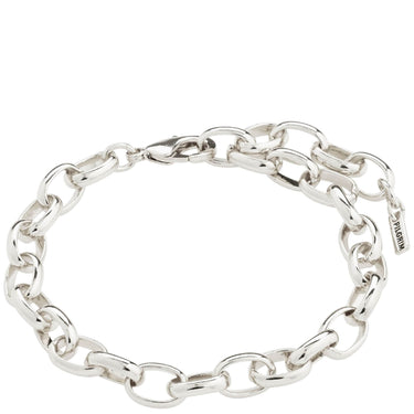 Pilgrim Silver Round Link Charm Bracelet – Bejeweled At Soul