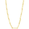 Pilgrim Star Gold Long Length Necklace