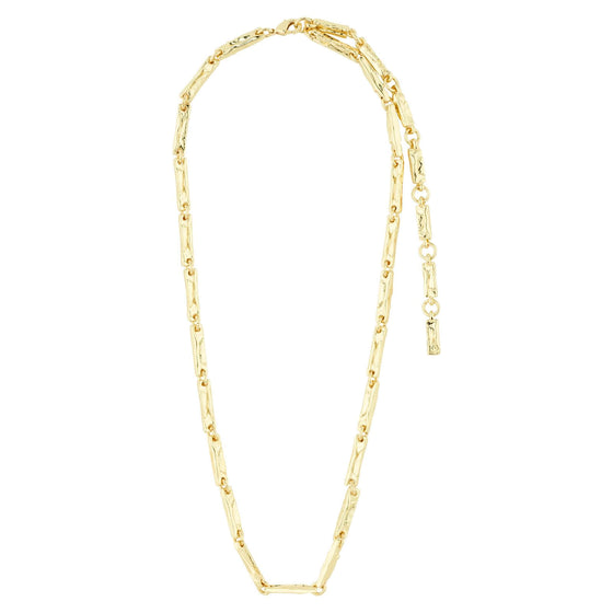 Pilgrim Star Gold Long Length Necklace