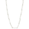 Pilgrim Star Silver Long Length Necklace