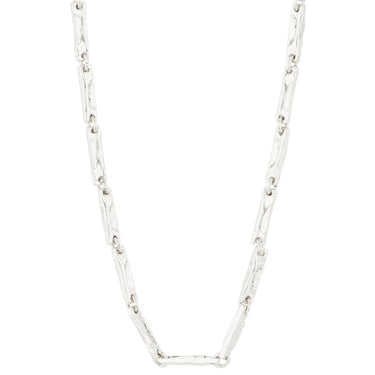 Pilgrim Star Silver Long Length Necklace