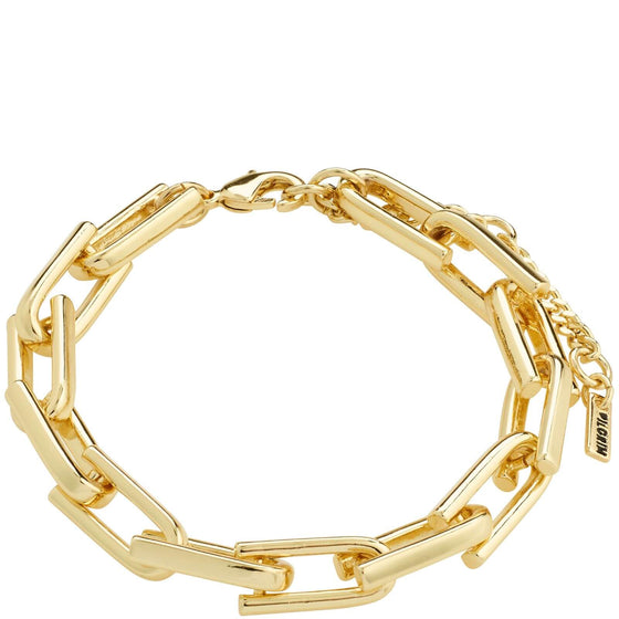 Pilgrim Stay Gold Chunky Link Bracelet