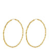 Pilgrim Sun Gold Large Hoop Earrings