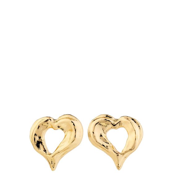 pilgrim-tide-gold-small-heart-stud-earrings