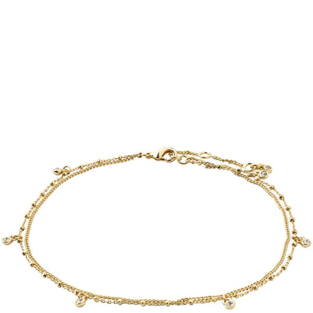 Pilgrim Veronica Gold Anklet