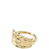 Pilgrim Brenda Gold Textured Ring