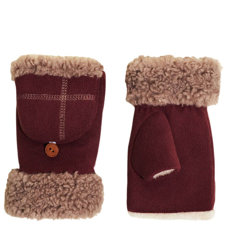 Powder Anna Mittens - Burgundy