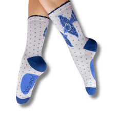 ladies-powder-blue-birds-ankle-socks