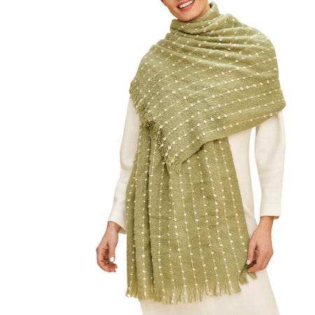 Powder Dakota Cosy Scarf - Sage