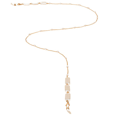 Powder Delicate Sunglasses Chain - Pearl