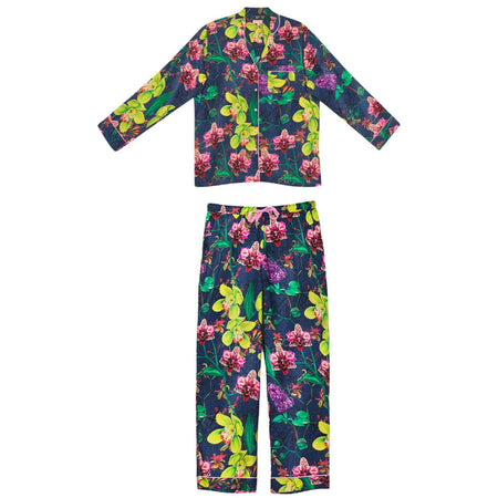 Powder Exotic Evening Luxury Print Pyjamas