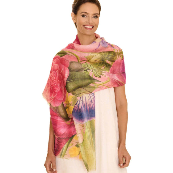 powder-floral-linen-cotton-mix-pink-scarf