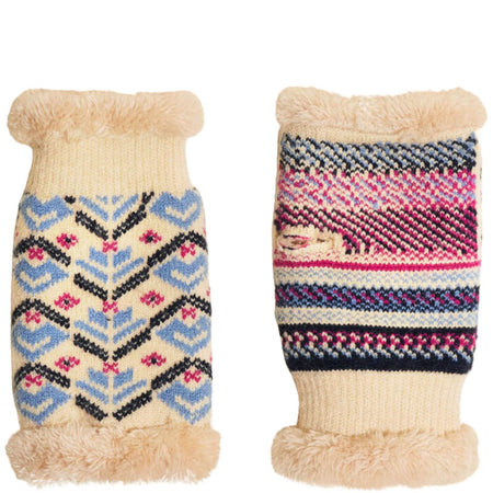 Powder Kristi Wrist Warmers - Cream