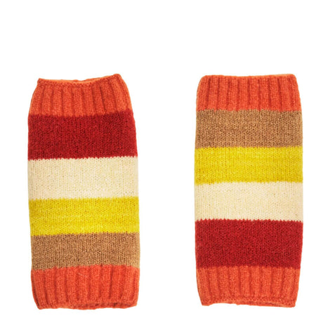 Powder Lilia Wrist Warmers - Sunset Mix