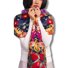 powder-luxury-print-scarf-botanical-kaleidoscope