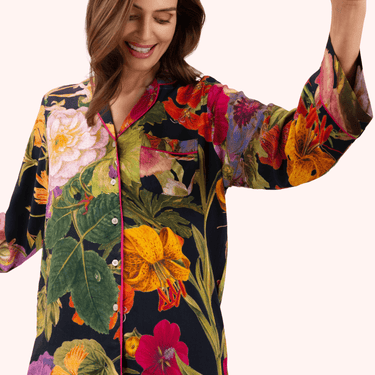 ladies floral pjs
