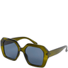 green large frame sunglasses