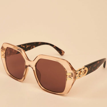 Powder Rylee Sunglasses - Nude/Tortoiseshell