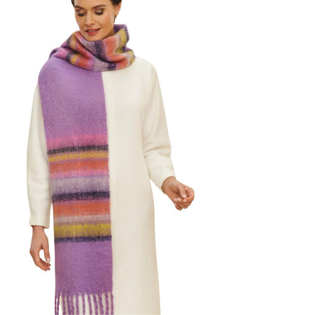 Powder Sammy Cosy Scarf - Violet