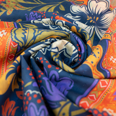 multi coloured scarf