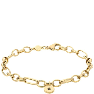 Qudo Amoa Oval Link Bracelet - Gold