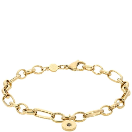 Qudo Amoa Oval Link Bracelet - Gold *RESTOCK PENDING*