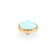 qudo-bocconi-flat-9mm-gold-topper-soft-mint-ignite