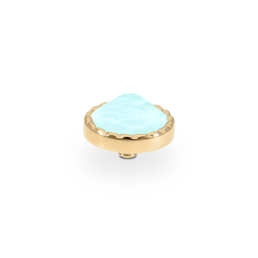 qudo-bocconi-flat-9mm-gold-topper-soft-mint-ignite